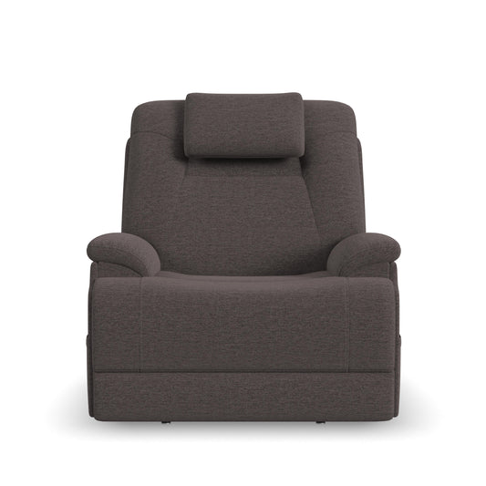 Flexsteel Zecliner Model 4+ Power Lift Recliner w/ Power Headrest & Lumbar, Heat & Massage