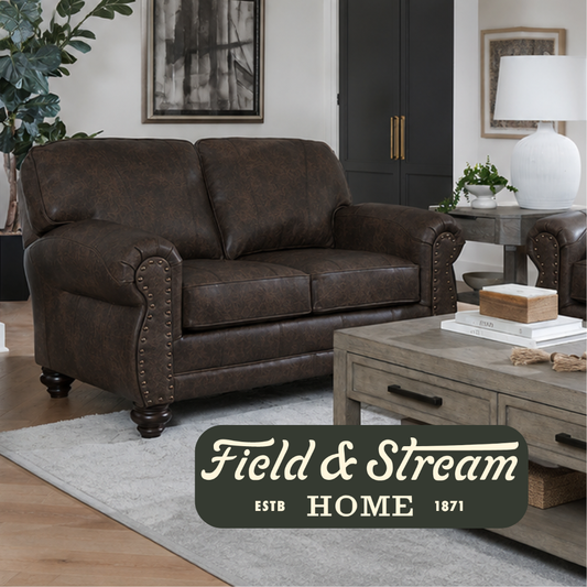 Noble Leather Loveseat