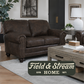 Noble Leather Loveseat