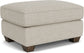 Carson Ottoman - Driftwood (818-01)