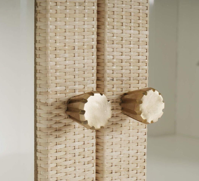 Kagu 2 Doors Sideboard w/ Rattan