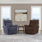 Flexsteel Classic Power Gliding Recliner with Power Headrest & Lumbar
