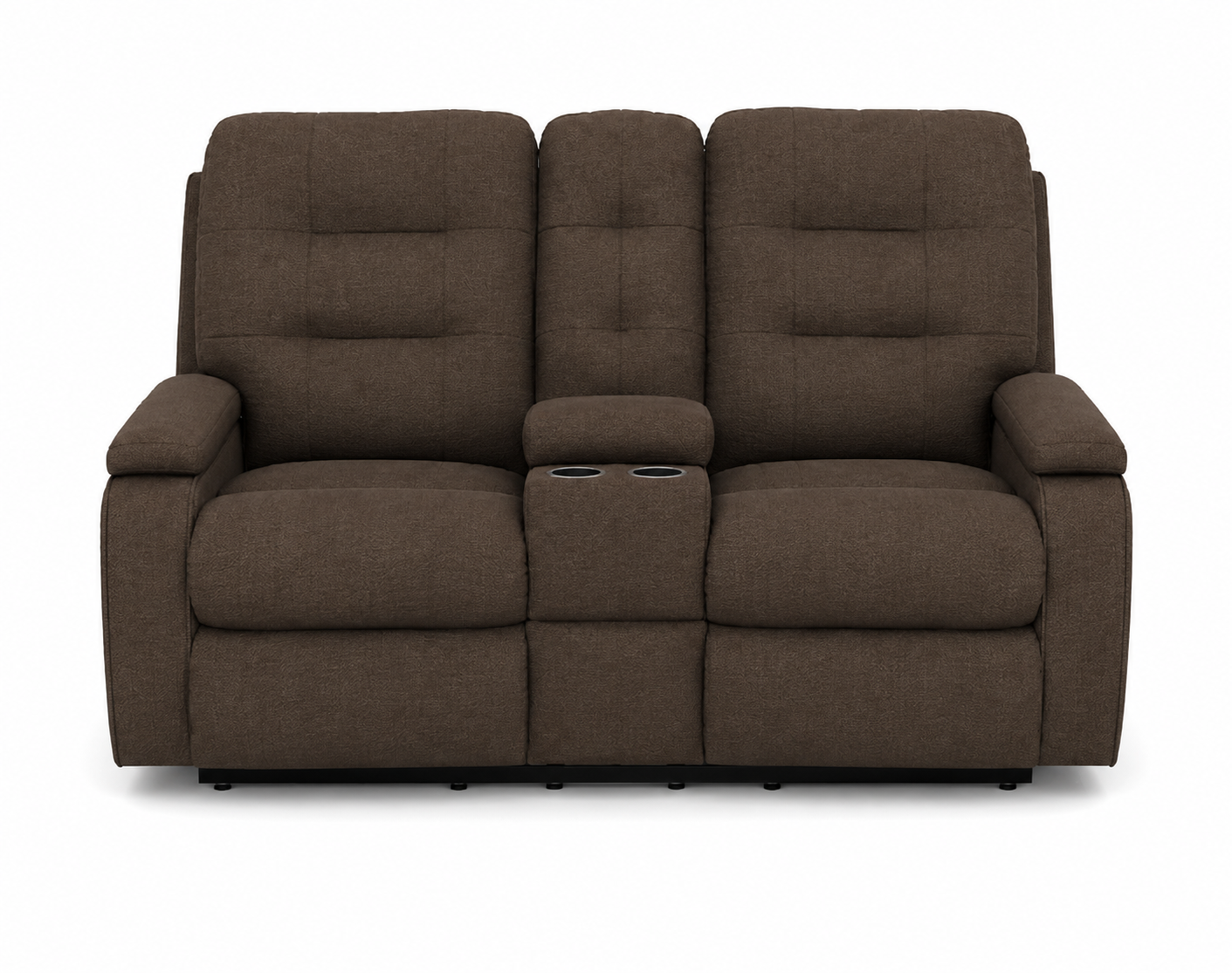 Kerrie Reclining Loveseat with Console