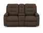 Kerrie Reclining Loveseat with Console
