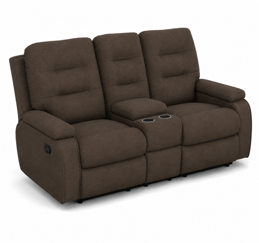 Kerrie Reclining Loveseat with Console