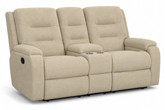 Arlo Power Reclining Loveseat with Console and Power Headrests and Lumbar