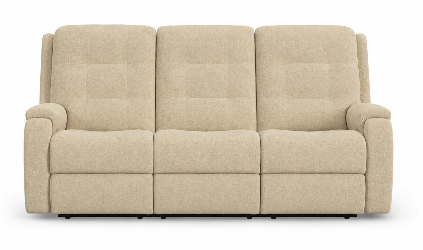 Arlo Power Reclining Sofa with Power Headrests and Lumbar