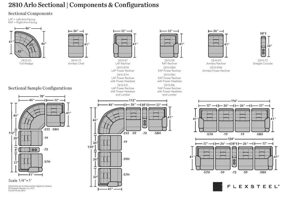 Arlo Reclining Sectional