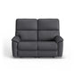 Flexsteel Porter Power Reclining Loveseat with Power Headrest & Lumbar