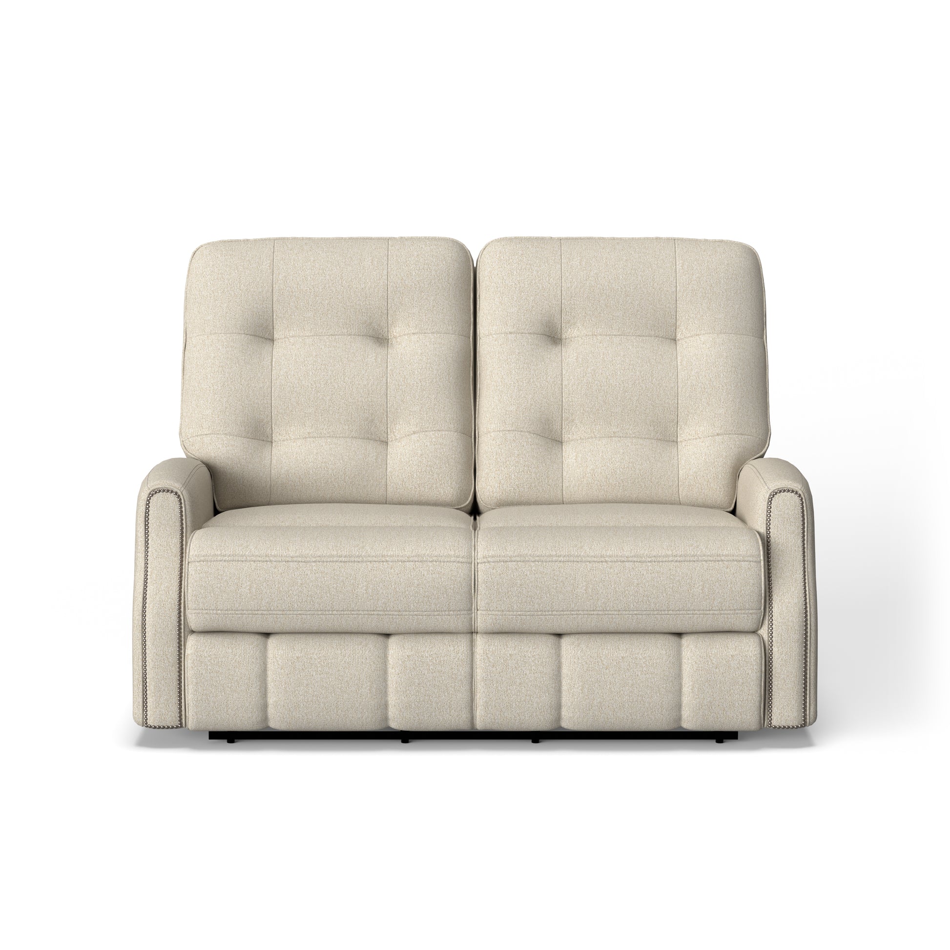 Flexsteel Devon Power Reclining Loveseat with Power Headrests