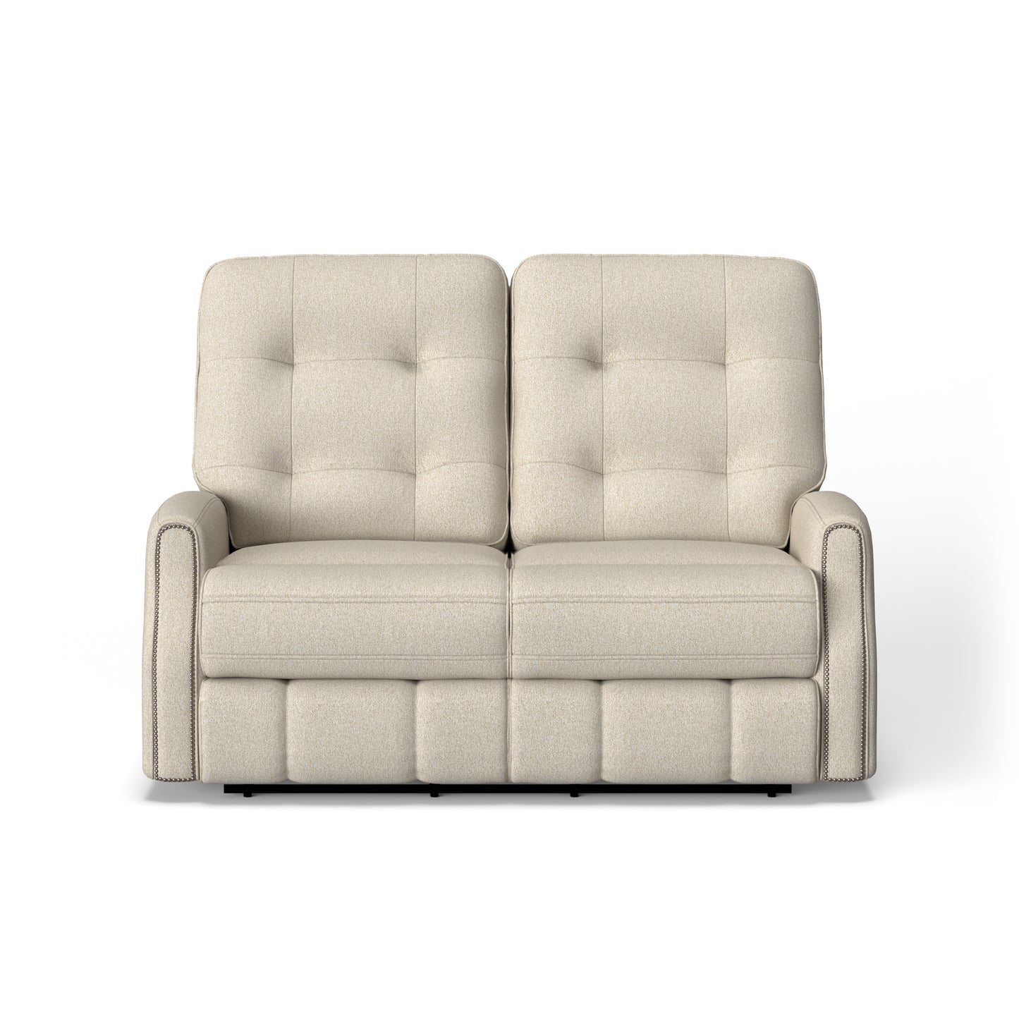 Flexsteel Devon Power Reclining Loveseat with Power Headrests