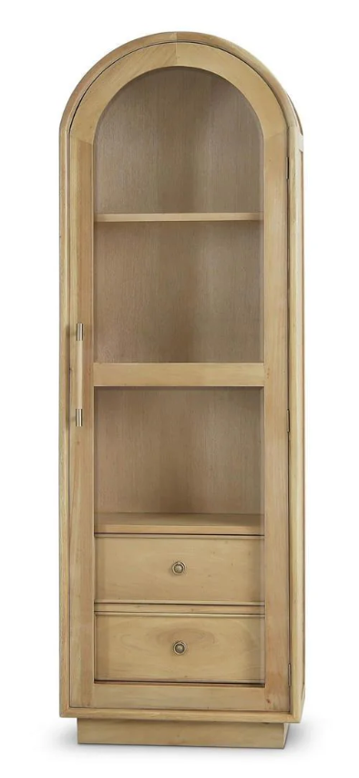 Vannes Single Door Display Cabinet