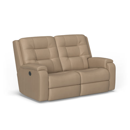 Flexsteel Arlo Power Reclining Loveseat