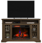 62" Media Mantel w/ 28" Electric Fireplace