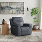Flexsteel Sawyer Power Recliner with Power Headrest & Lumbar