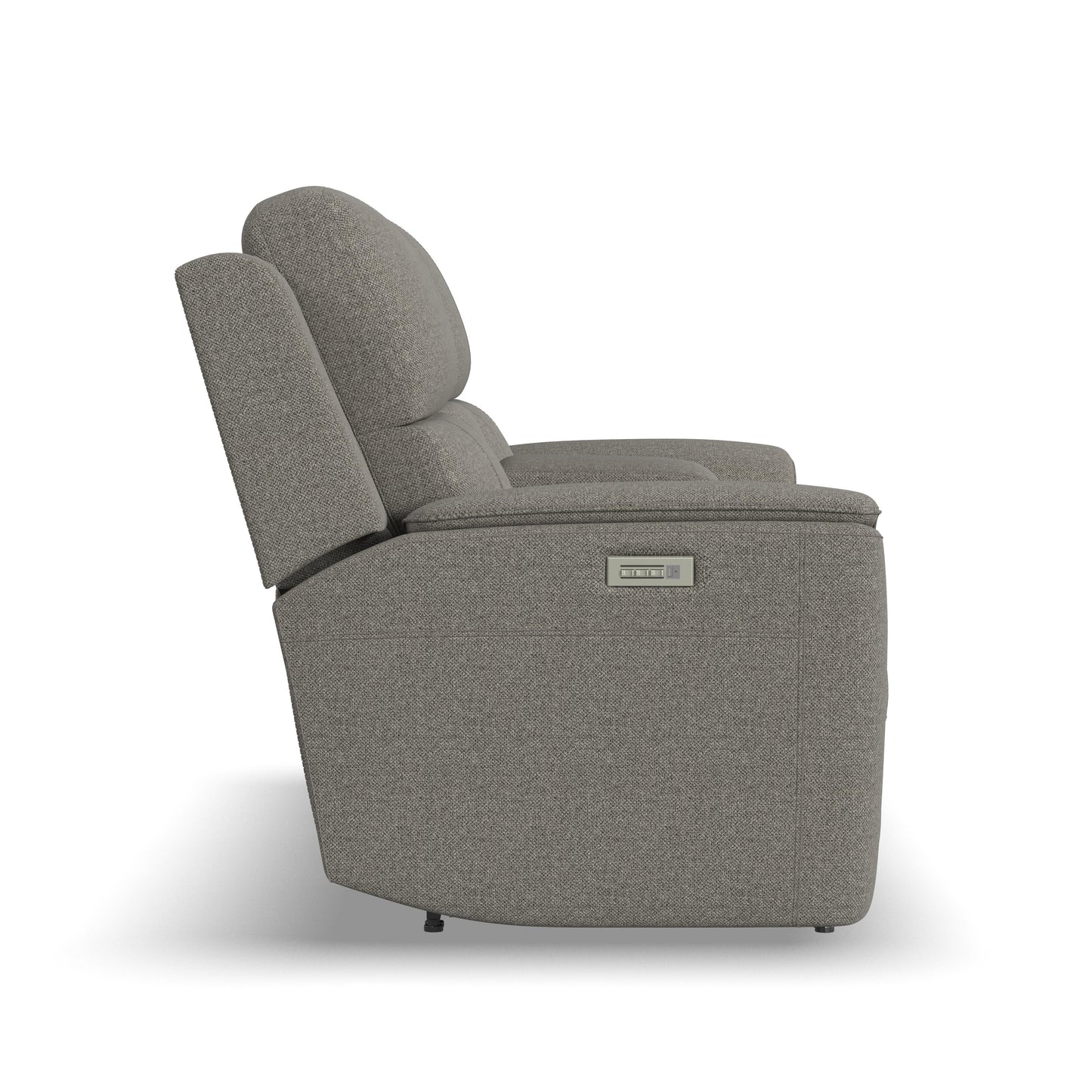 Flexsteel Henry Power Reclining Loveseat with Console & Power Headrests & Lumbar