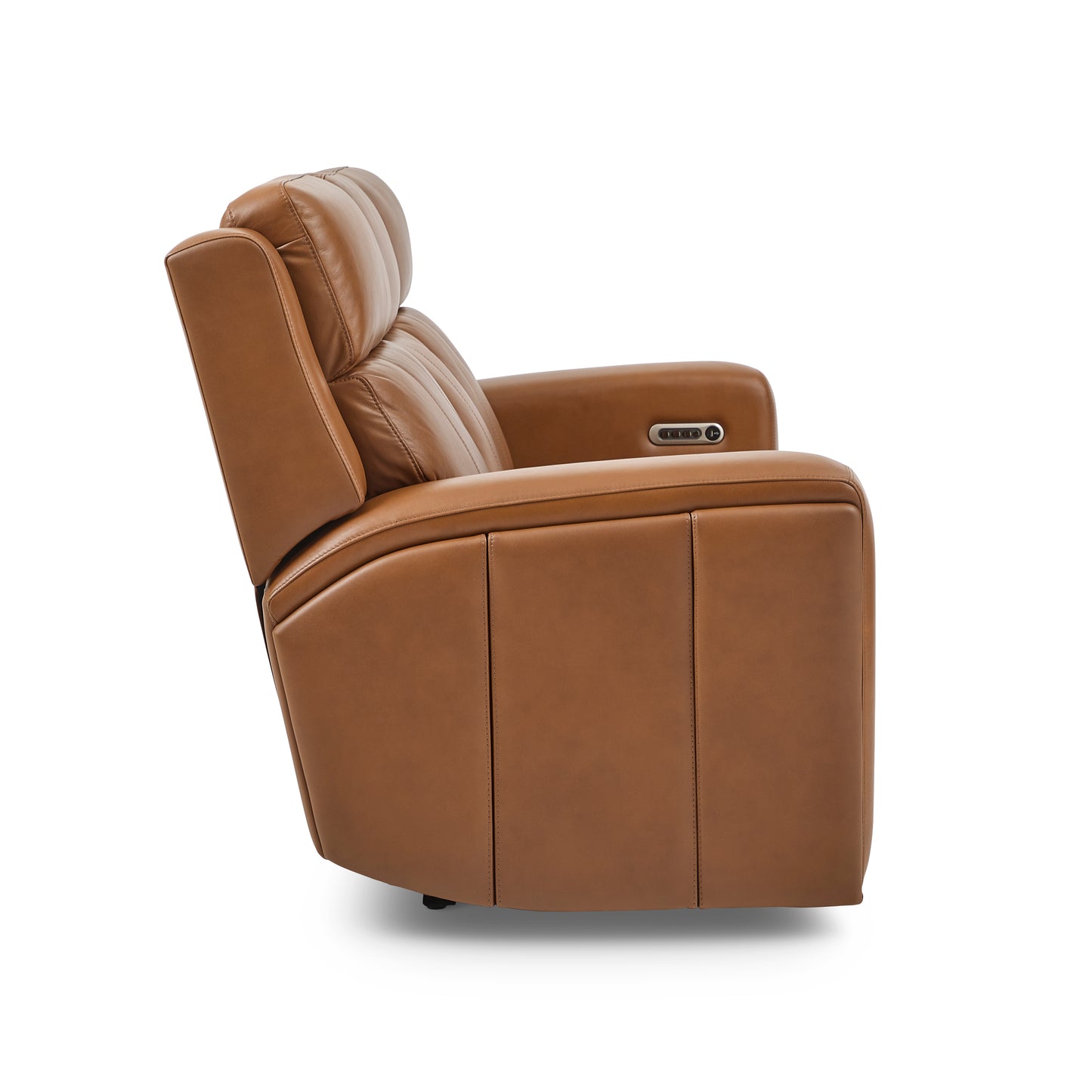 Flexsteel Wyatt Power Reclining Sofa with Power Headrests & Lumbar