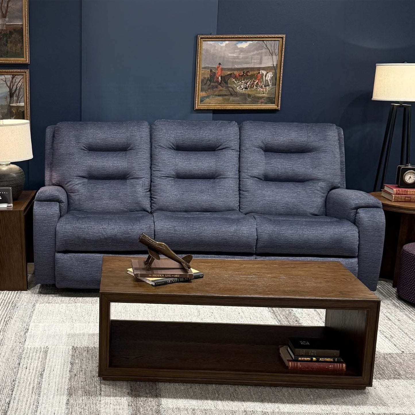Flexsteel Arlo Power Reclining Sofa with Power Headrest & Lumbar