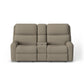 Flexsteel Rio Power Reclining Loveseat with Console