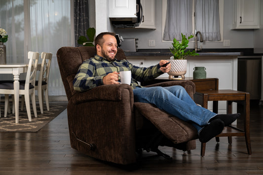 Flexsteel Classic Perfect Match Gliding Recliner