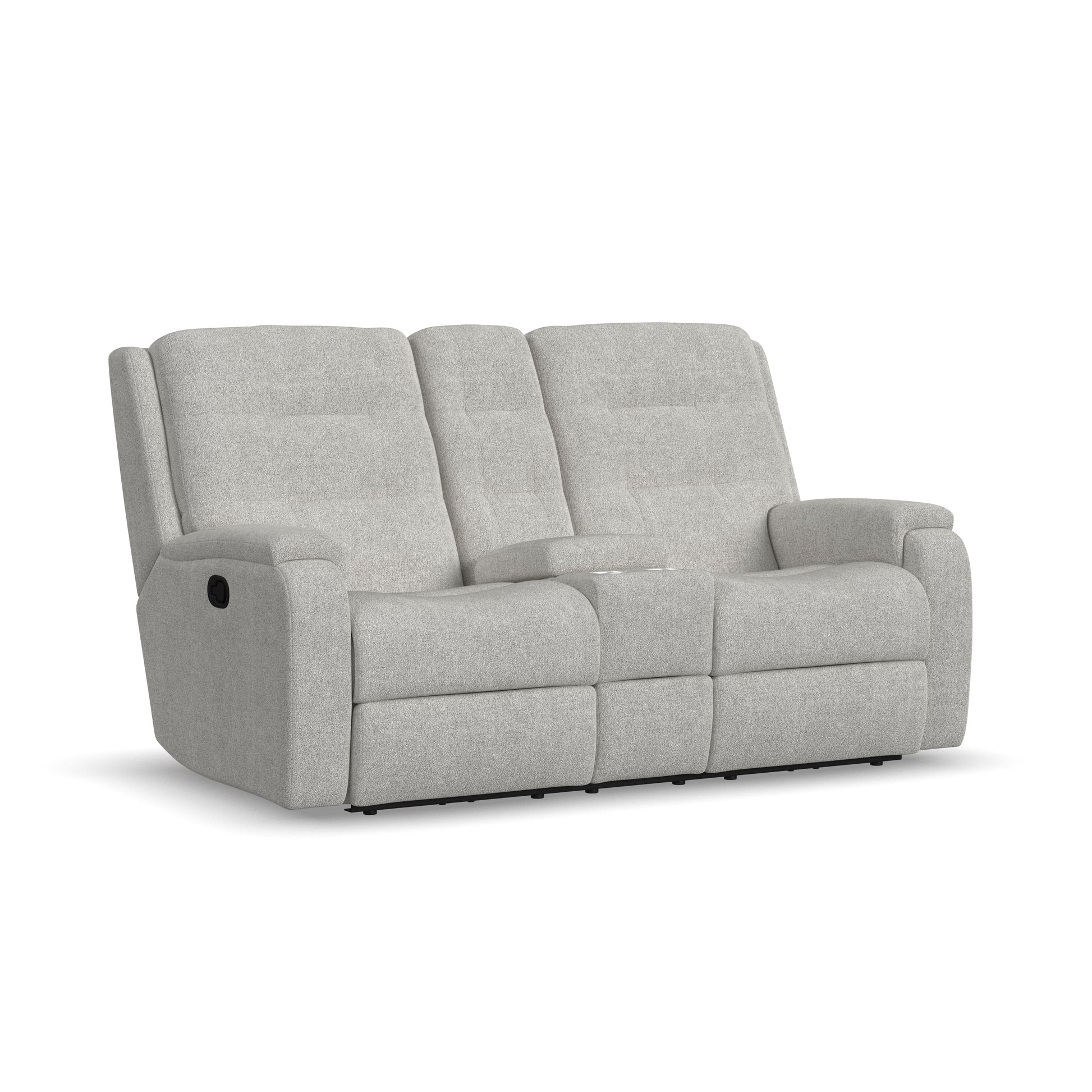 Flexsteel Arlo Reclining Loveseat with Console