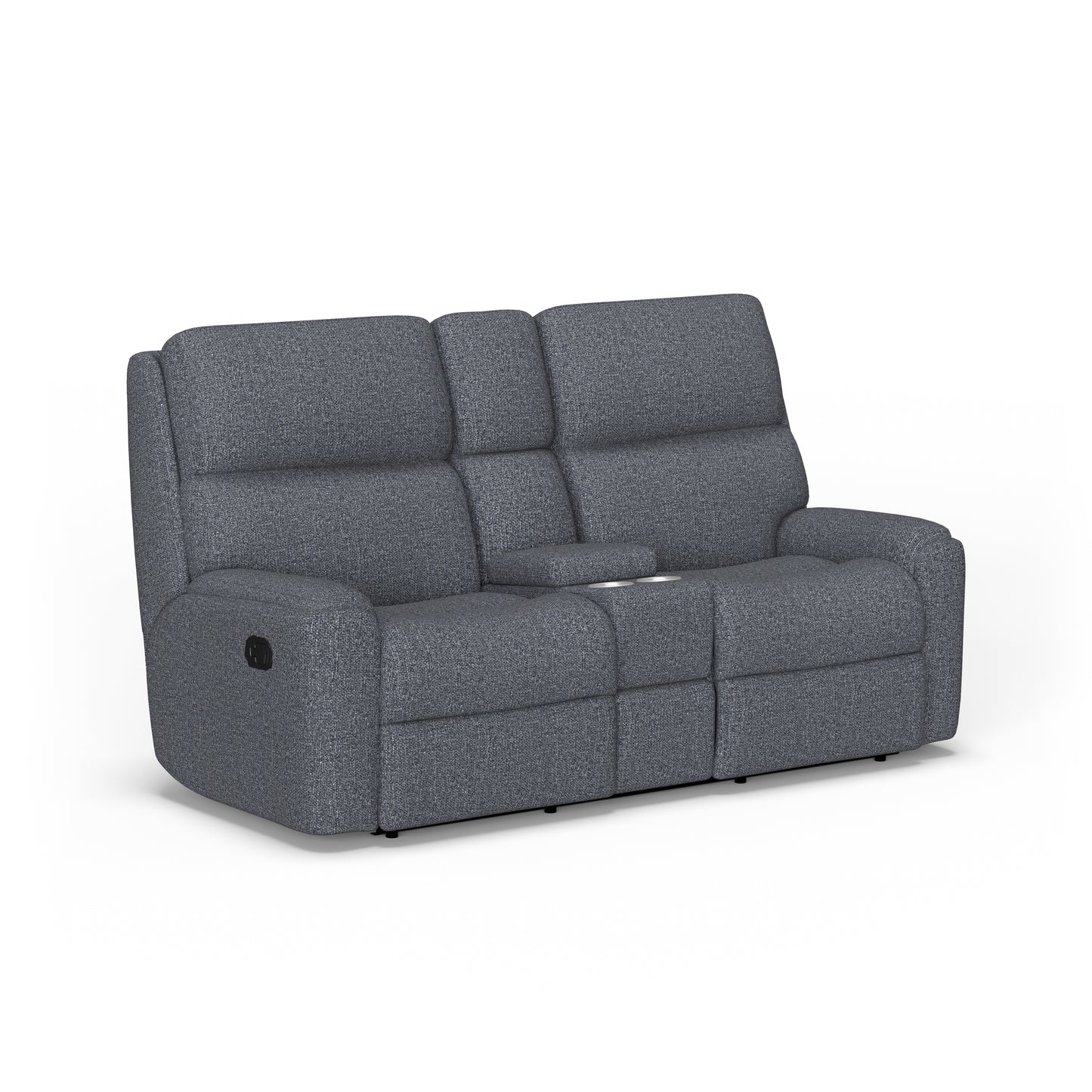 Flexsteel Rio Reclining Loveseat with Console