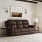Flexsteel Henry Power Reclining Sofa with Power Headrests & Lumbar