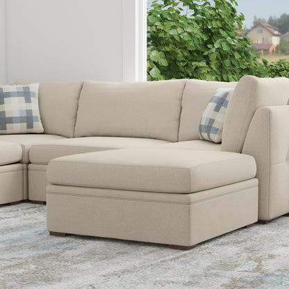 Flexsteel Evelyn Square Cocktail Ottoman