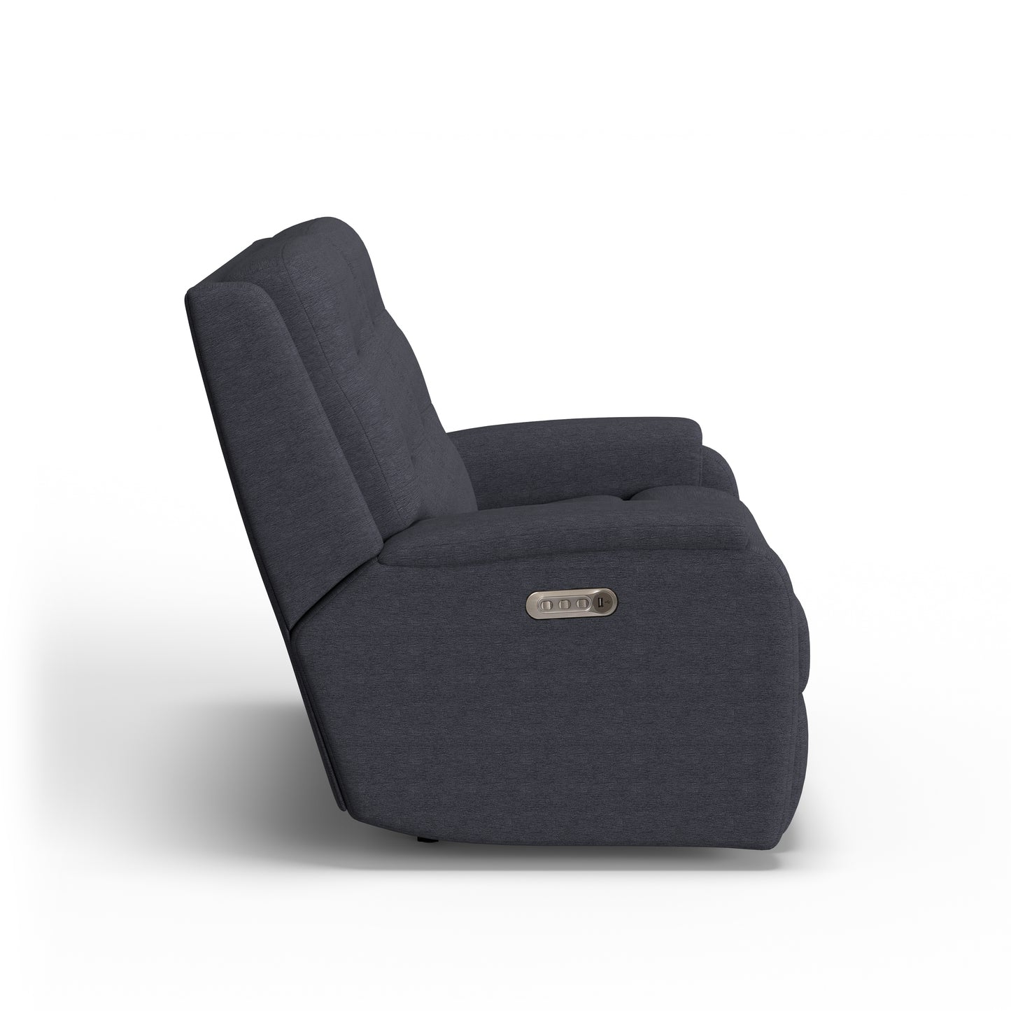 Flexsteel Arlo Power Reclining Loveseat with Power Headrest & Lumbar