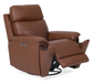 Refined Leather Swivel Gliding Recliner