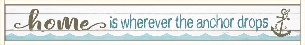 Home Anchor Drops Lake Sign