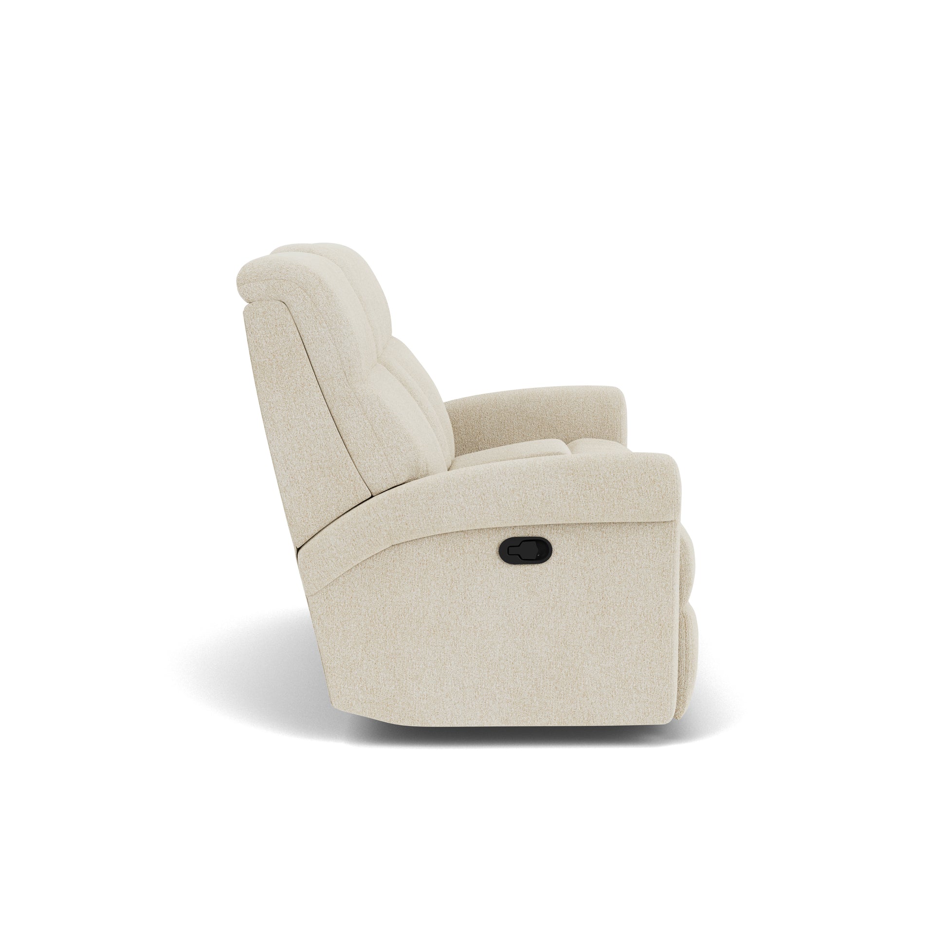 Flexsteel Davis Reclining Loveseat with Console
