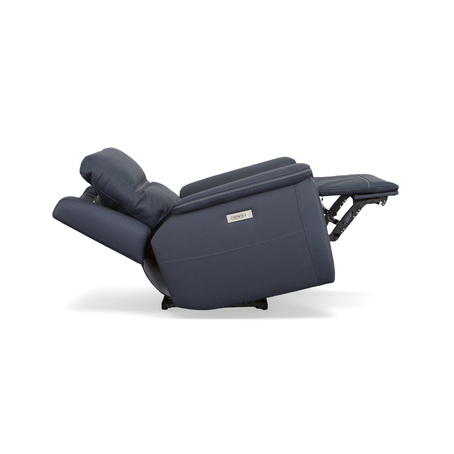 Flexsteel Sawyer Power Recliner with Power Headrest & Lumbar