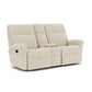 Flexsteel Davis Reclining Loveseat with Console