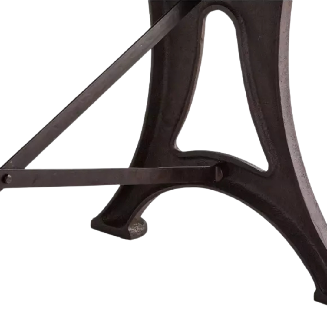 Organic Forge 72" Gathering Table Raw Walnut