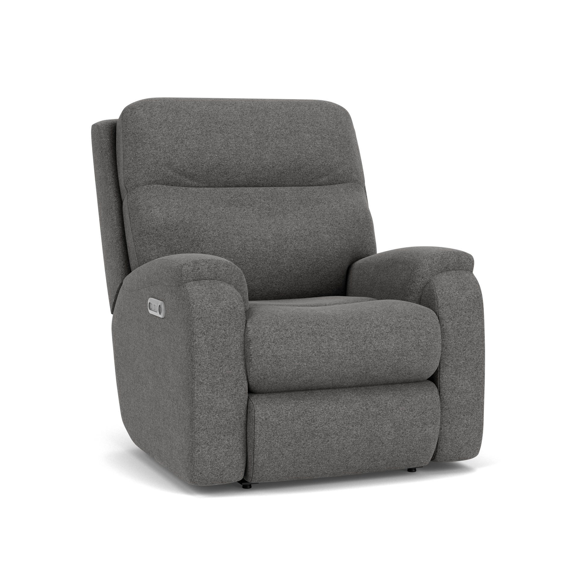 Flexsteel Penn Power Rocking Recliner with Power Headrest & Lumbar