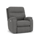 Flexsteel Penn Power Rocking Recliner with Power Headrest & Lumbar