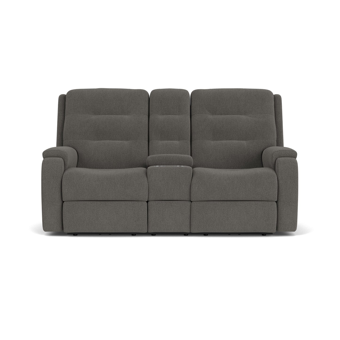 Flexsteel Arlo Reclining Loveseat with Console