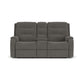 Flexsteel Arlo Reclining Loveseat with Console
