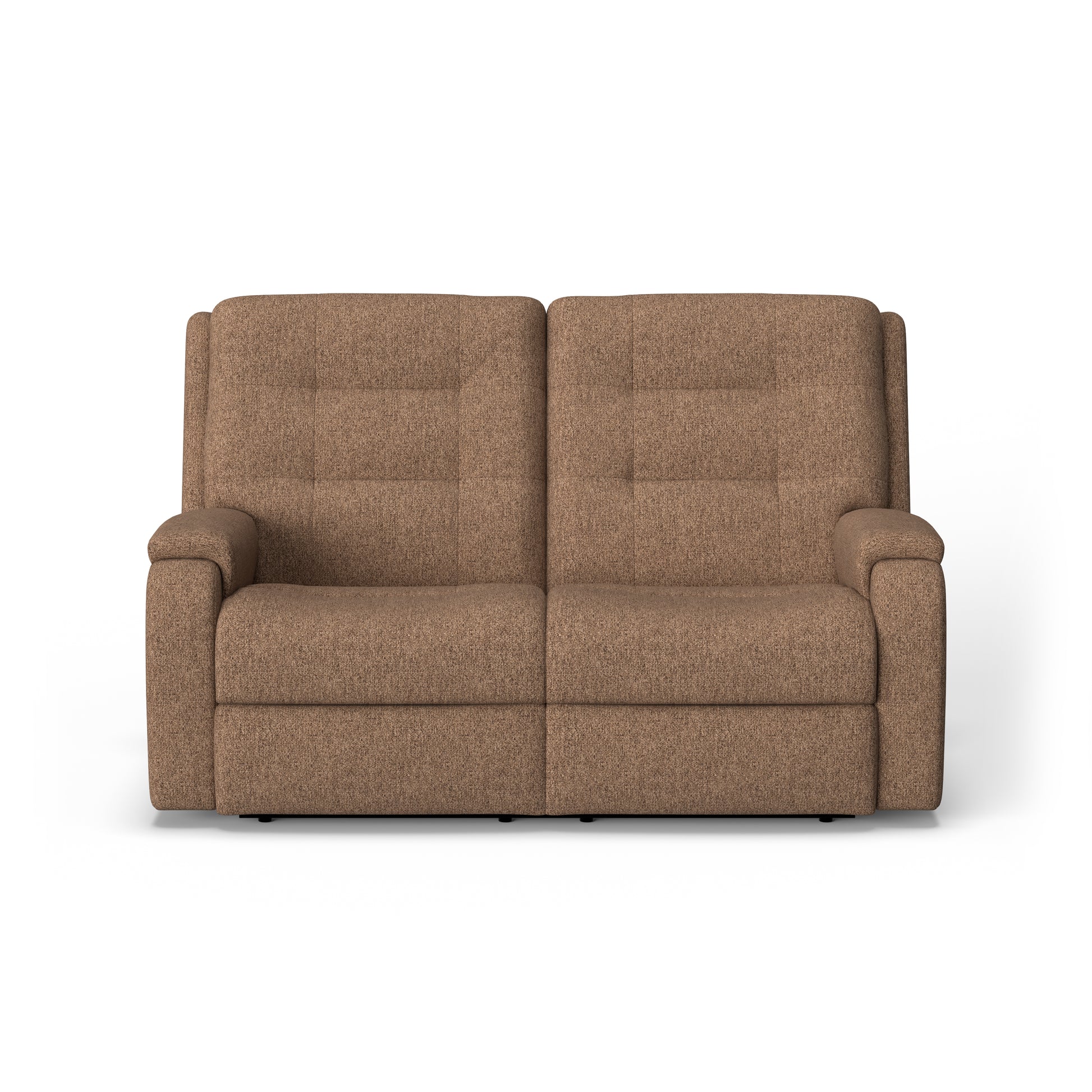 Flexsteel Arlo Power Reclining Loveseat with Power Headrests & Lumbar