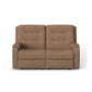 Flexsteel Arlo Power Reclining Loveseat with Power Headrests & Lumbar