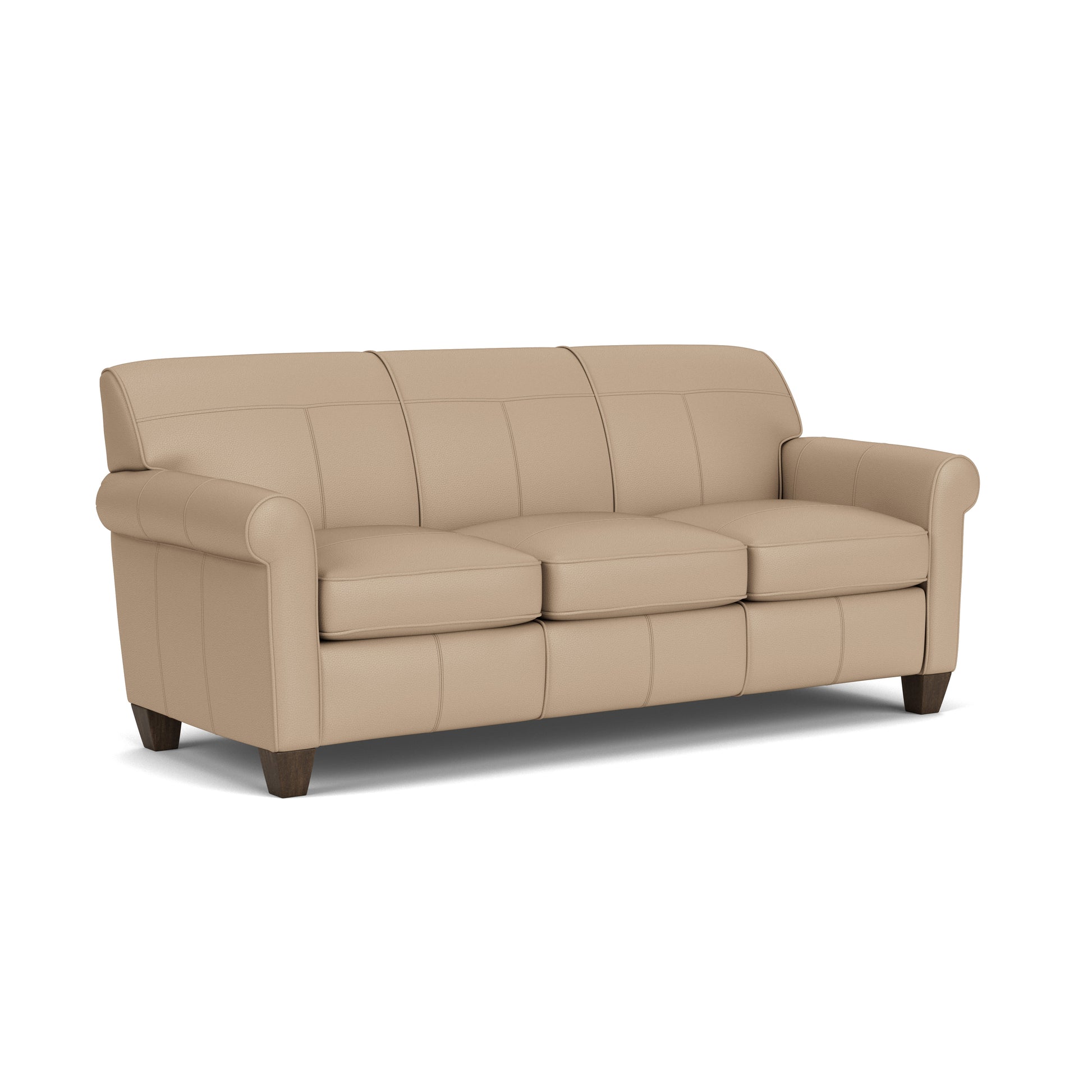 Dana Leather Sofa - Caffelatte