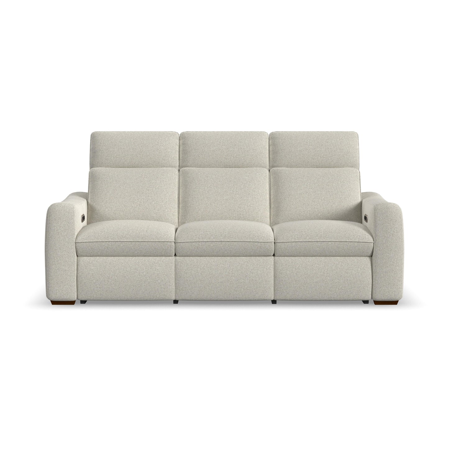 Flexsteel Ava Power Reclining Sofa with Power Headrest & Lumbar