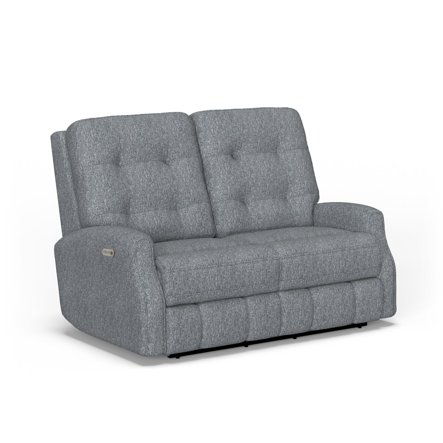 Flexsteel Devon Power Reclining Loveseat with Power Headrests