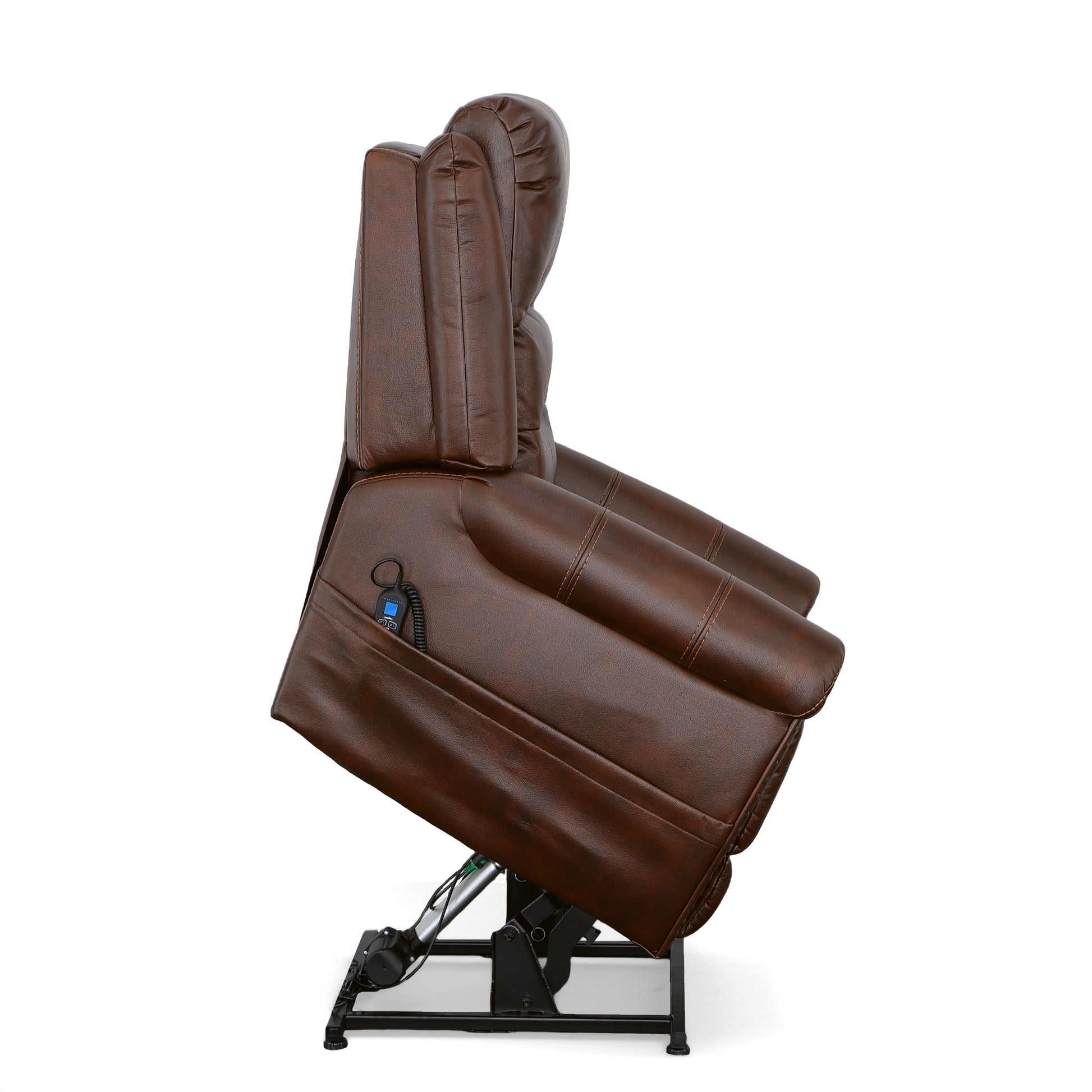 Flexsteel Oscar Power Lift Recliner with Right-Hand Control & Power Headrest