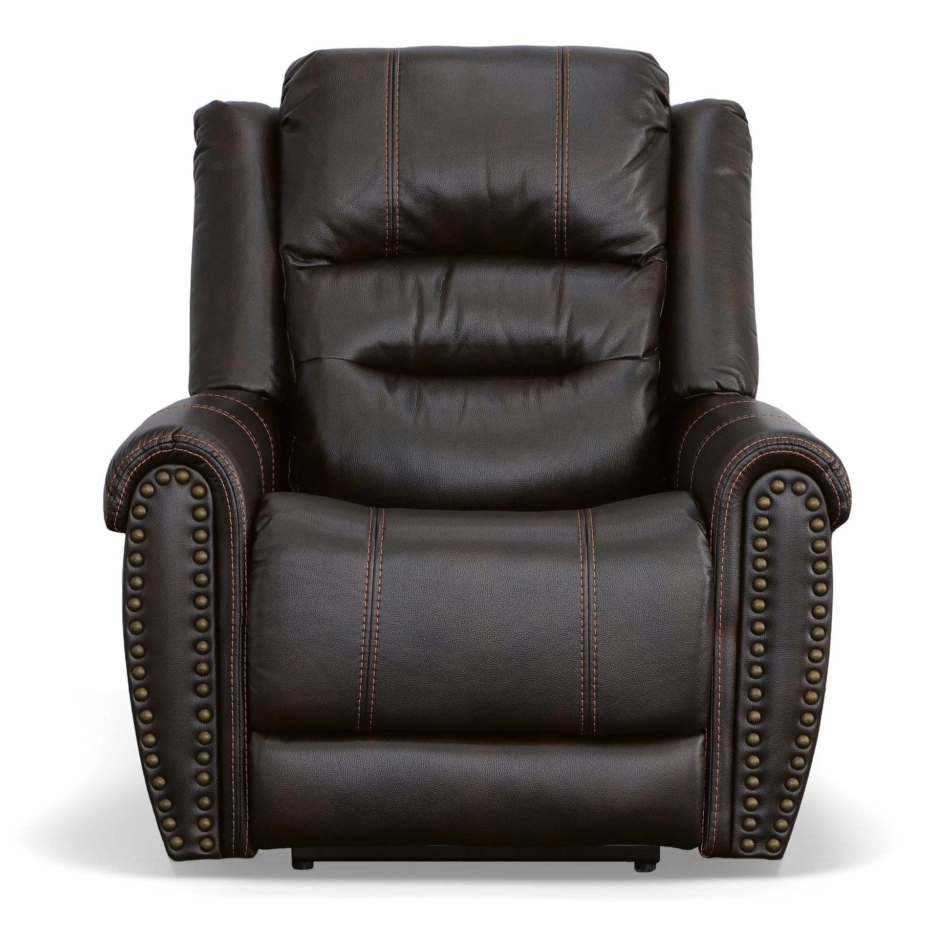 Oscar Leather Power Recliner with Power Headrest