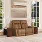 Flexsteel Ranger Power Reclining Loveseat with Power Headrest, Lumbar, Heat & Massage