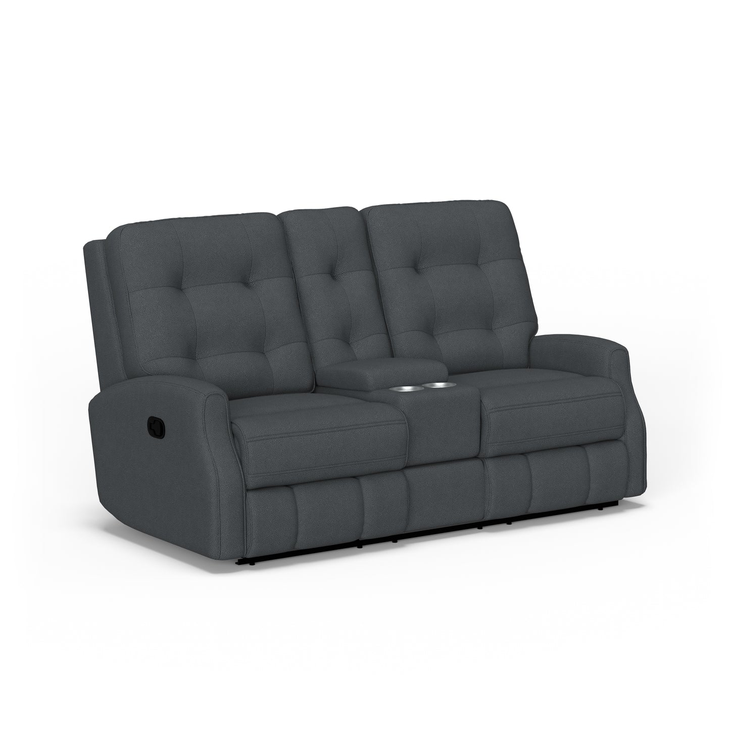 Flexsteel Devon Reclining Loveseat with Console