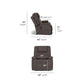 Flexsteel Zecliner Model 2+ Power Lift Sleep Recliner with Power Headrest, Lumbar, Heat & Massage