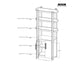 Balam Wall Unit with Fireplace